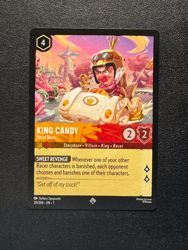 020 King Candy - Royal Racer Archazia's Island Super Rare Near Mint