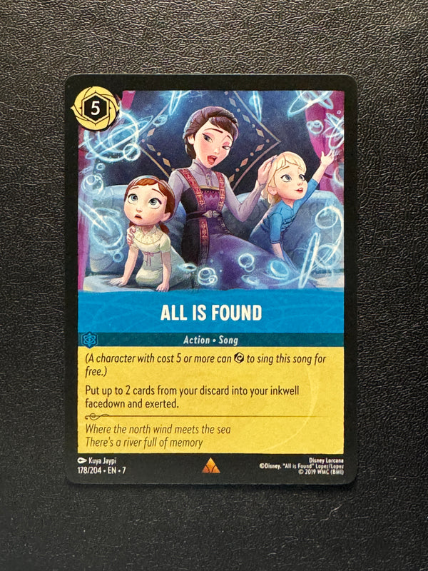 178 All Is Found Archazia's Island Rare Near Mint