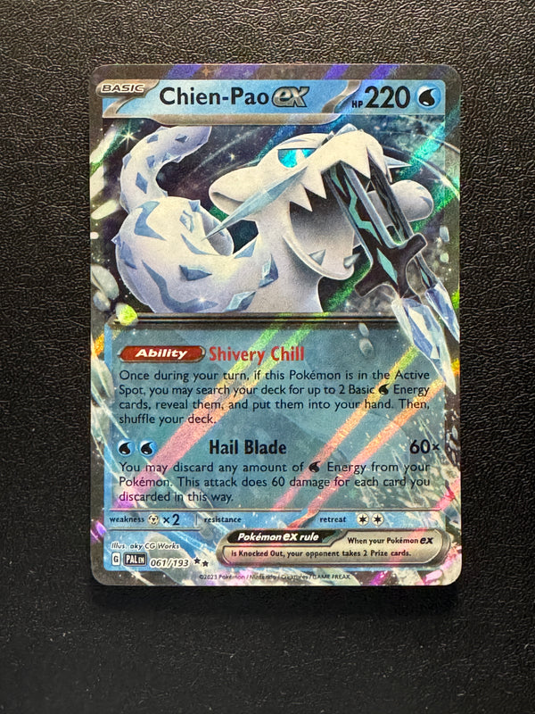 061 Chien-Pao ex Paldea Evolved Double Rare NM