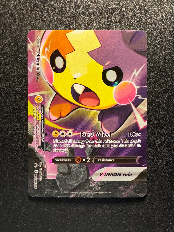 SWSH289 Morpeko V-UNION SWSH Black Star Promos Promo Near Mint