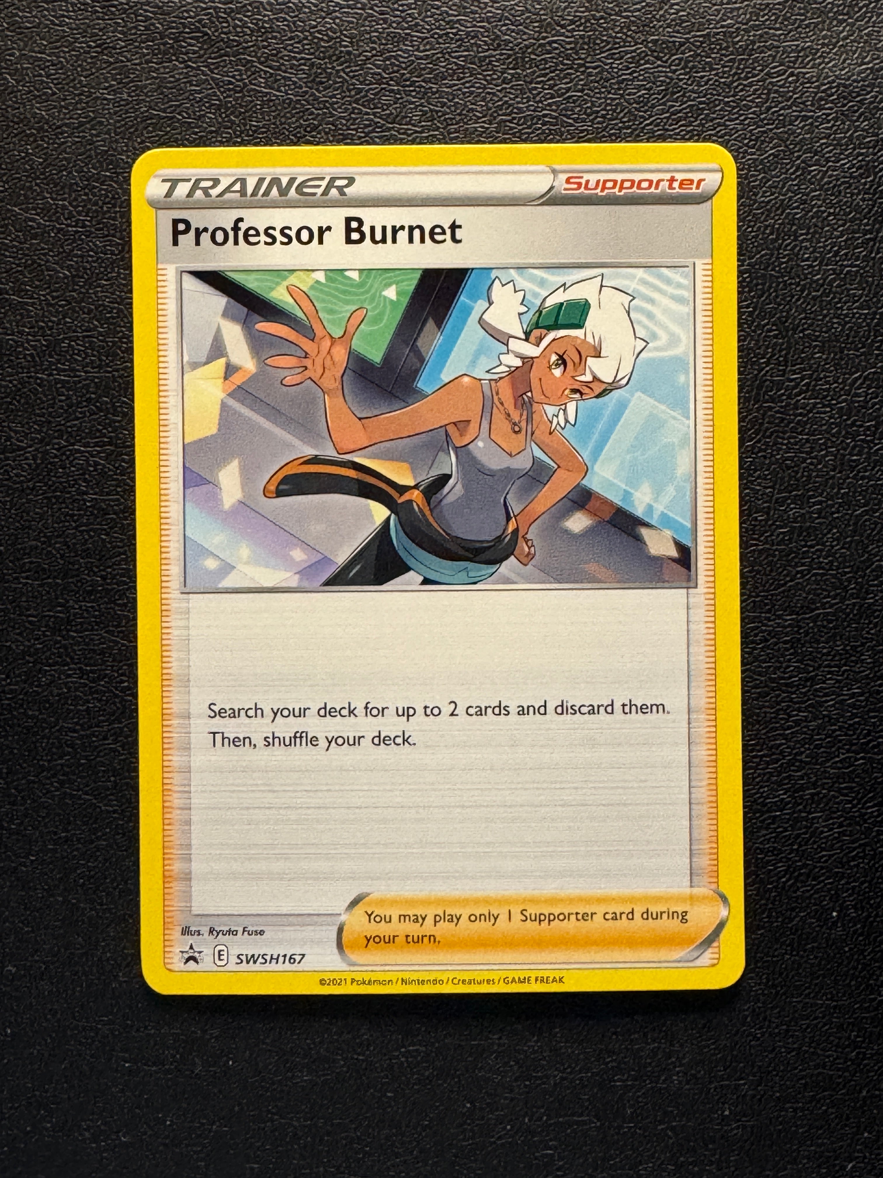 SWSH167 Professor Burnet SWSH Black Star Promos Promo Near Mint k0s Card Shop SWSH167 Professor Burnet SWSH Black Star Promos Promo Near Mint k0s Card Shop