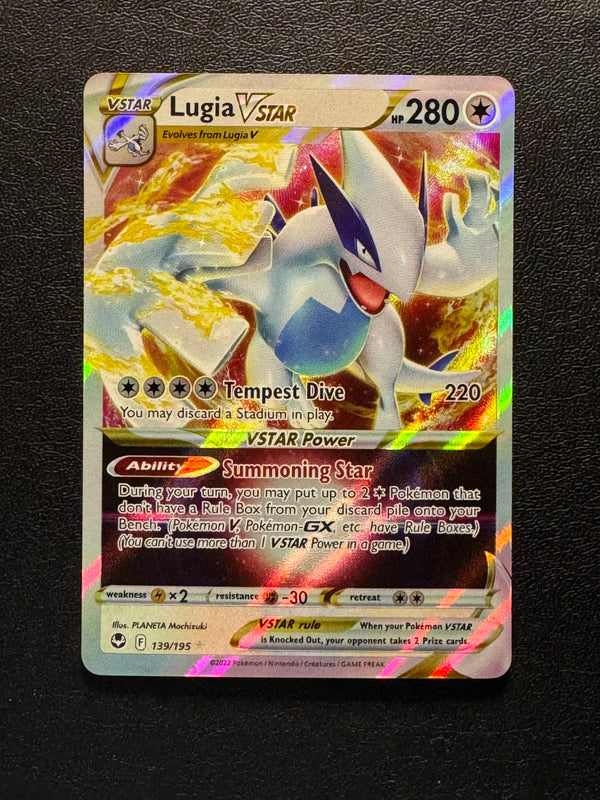 139 Lugia VSTAR Silver Tempest Holo Rare VSTAR Near Mint