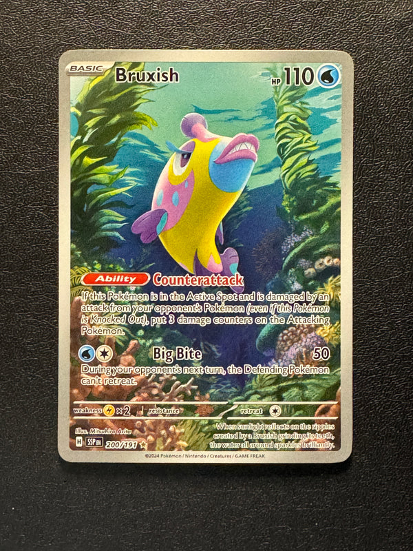 200 Bruxish Surging Sparks Illustration Rare Near Mint