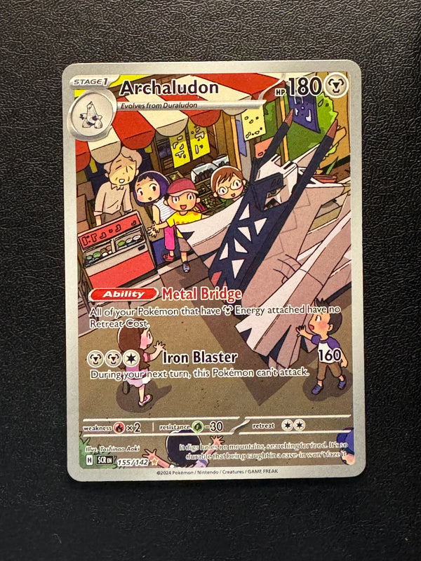 155 Archaludon Stellar Crown Illustration Rare Near Mint