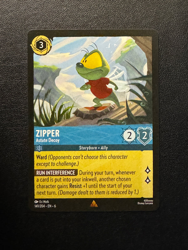 141 Zipper - Astute Decoy Azurite Sea Rare Near Mint