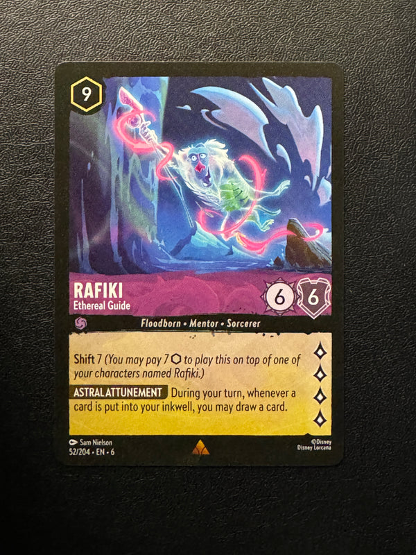 052 Rafiki - Ethereal Guide Azurite Sea Rare Near Mint