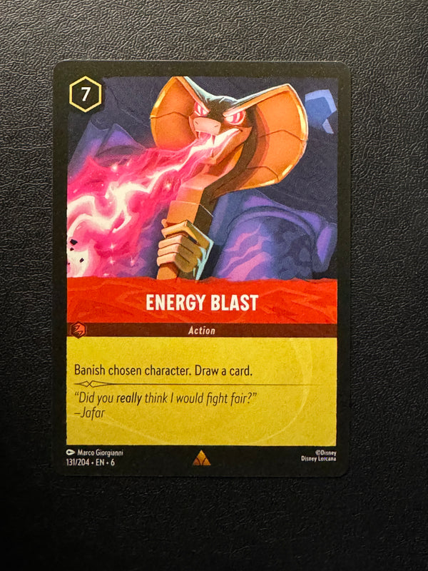 131 Energy Blast Azurite Sea Rare Near Mint