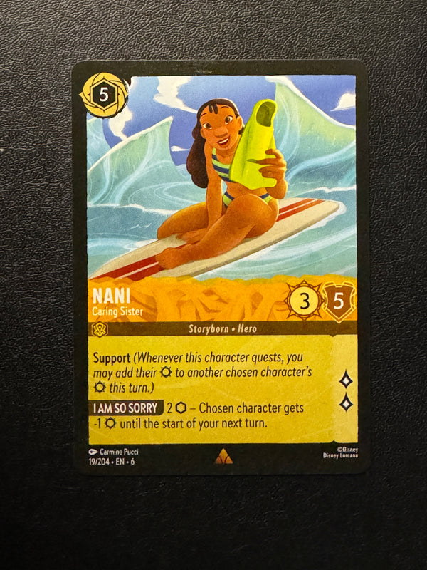 019 Nani - Caring Sister Azurite Sea Rare Near Mint