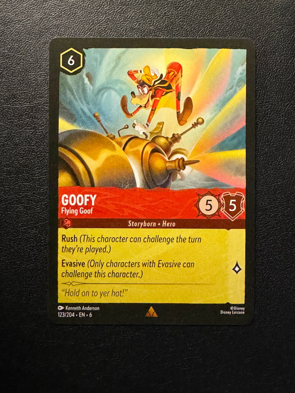 123 Goofy - Flying Goof Azurite Sea Rare Near Mint