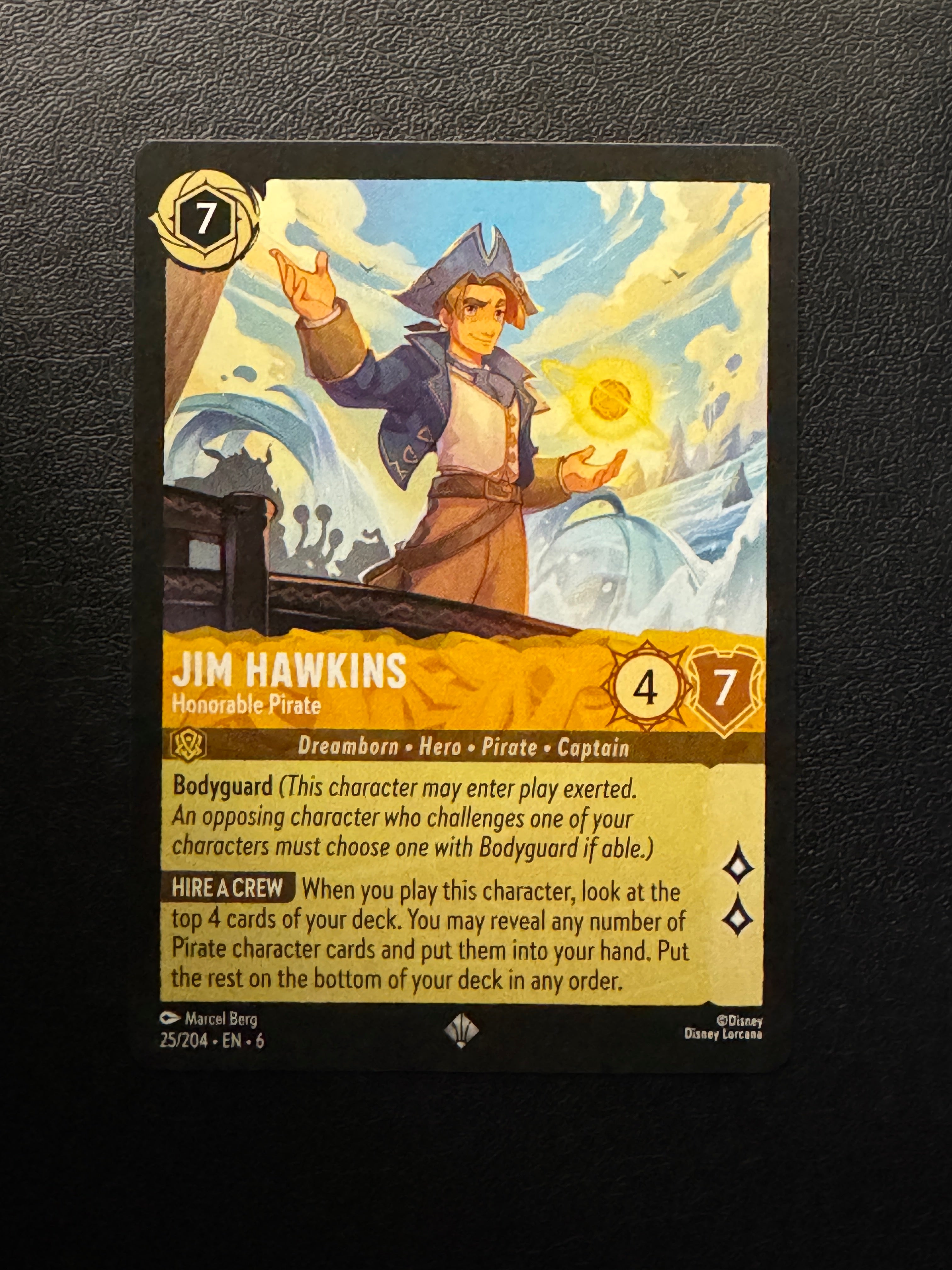 025 Jim Hawkins - Honorable Pirate Azurite Sea Super Rare Near Mint k0s Card Shop 025 Jim Hawkins - Honorable Pirate Azurite Sea Super Rare Near Mint k0s Card Shop