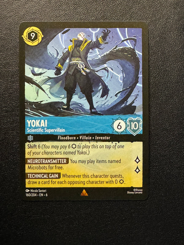 160 Yokai - Scientific Supervillain Azurite Sea Rare Near Mint