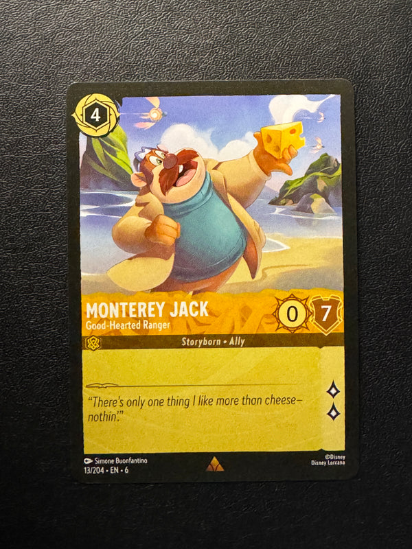 013 Monterey Jack - Good‐Hearted Ranger Azurite Sea Rare Near Mint