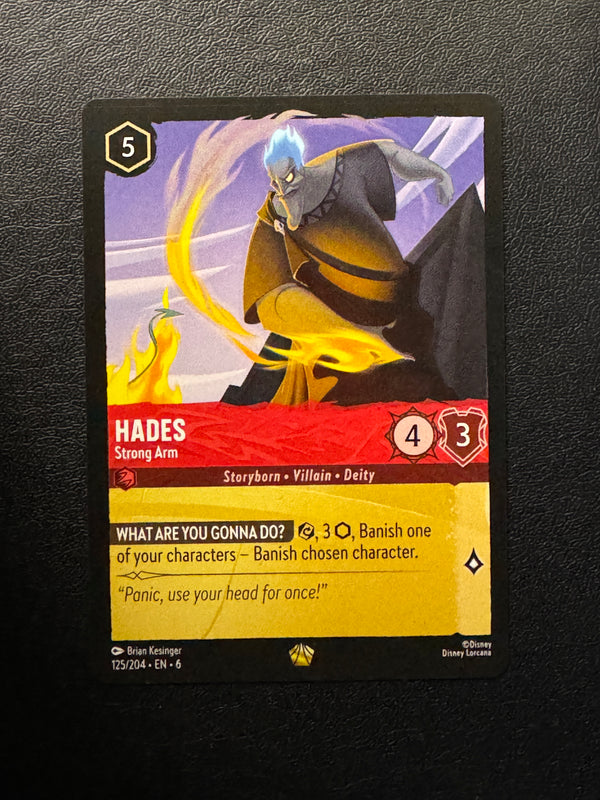125 Hades - Strong Arm Azurite Sea Legendary Near Mint