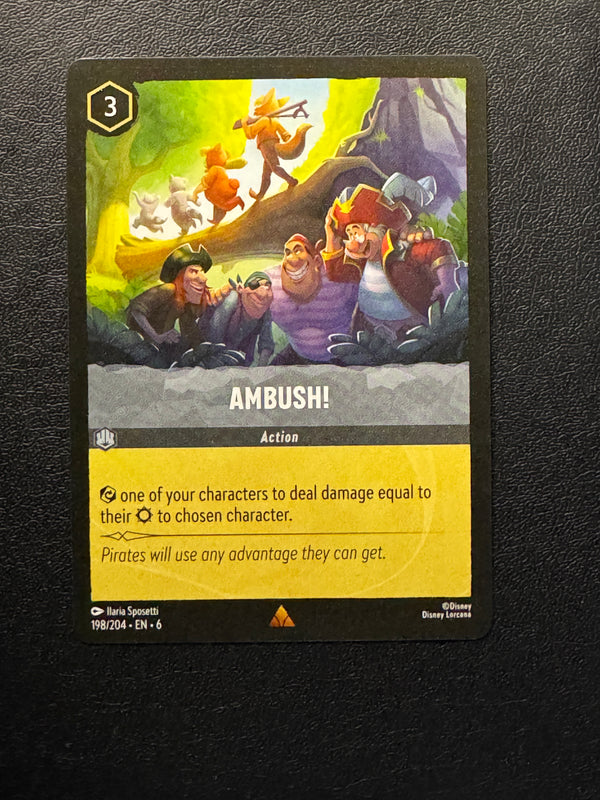 198 Ambush! Azurite Sea Rare Near Mint