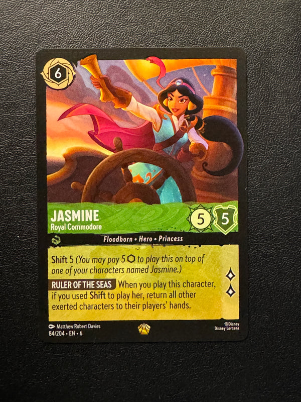 084 Jasmine - Royal Commodore Azurite Sea Legendary Near Mint