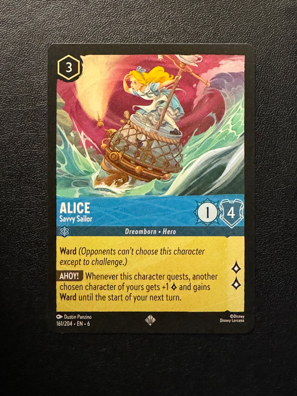 161 Alice - Savvy Sailor Azurite Sea Super Rare Near Mint