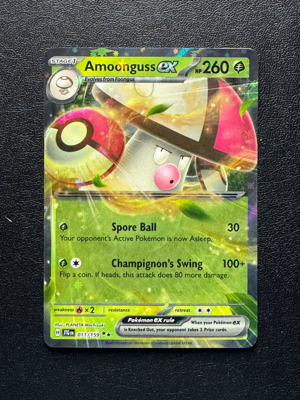 011 Amoonguss ex Journey Together Double Rare Near Mint
