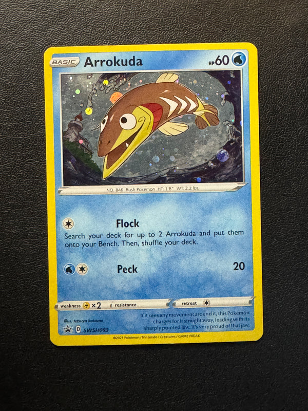 SWSH093 Arrokuda SWSH Black Star Promos Promo Lightly Played