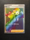 209 Worker Silver Tempest Rare Rainbow Near Mint