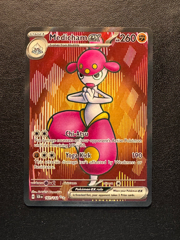 161 Medicham ex Stellar Crown Ultra Rare Near Mint
