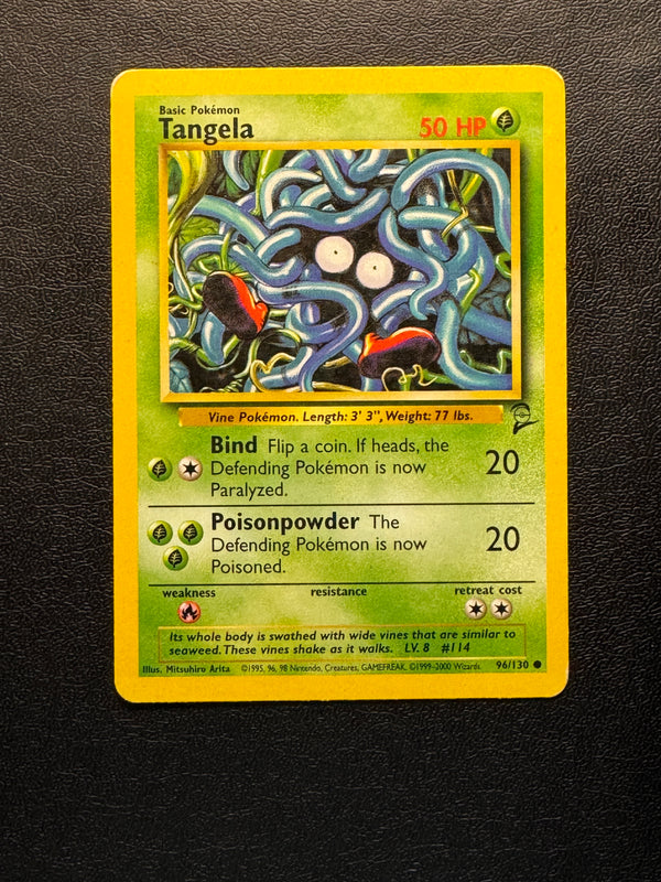 096 Tangela Base Set 2 Common Moderately Played