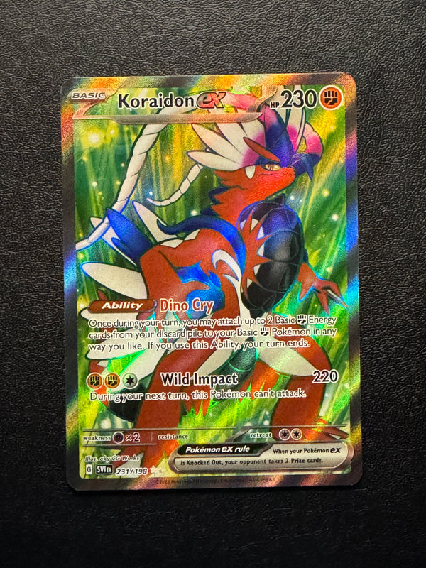 231 Koraidon ex Scarlet & Violet Ultra Rare Near Mint