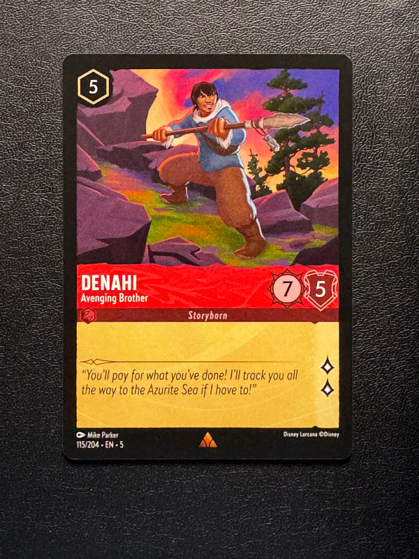 115 Denahi - Avenging Brother Shimmering Skies Rare Near Mint