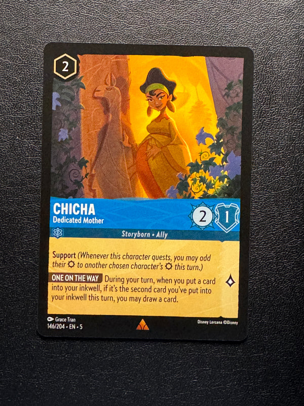 146 Chicha - Dedicated Mother Shimmering Skies Rare Near Mint