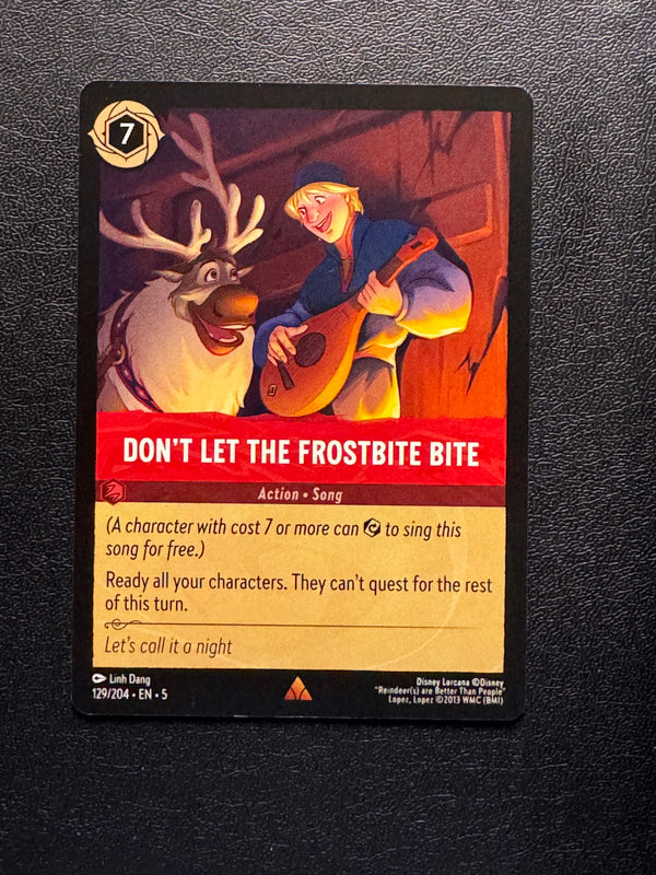 129 Don't Let the Frostbite Bite Shimmering Skies Rare Near Mint