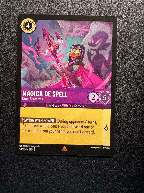 053 Magica De Spell - Cruel Sorceress Shimmering Skies Rare Near Mint