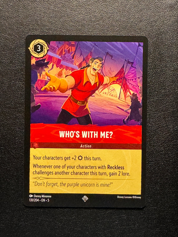 131 Who's With Me? Shimmering Skies Rare Near Mint