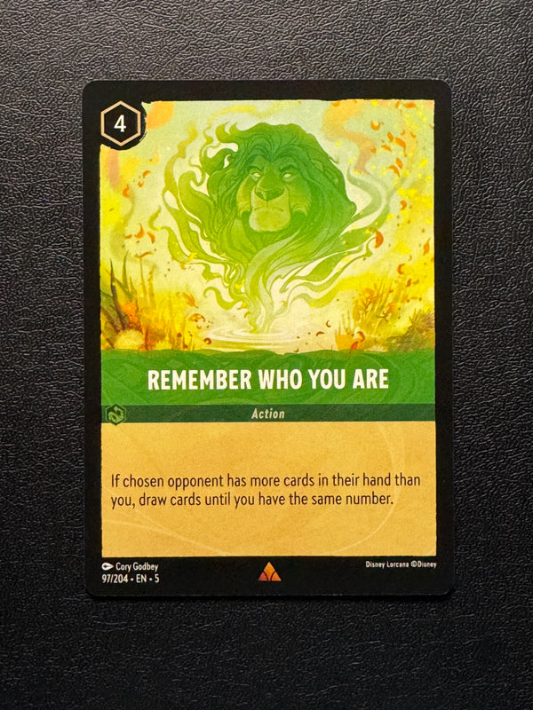 097 Remember Who You Are Shimmering Skies Rare Near Mint