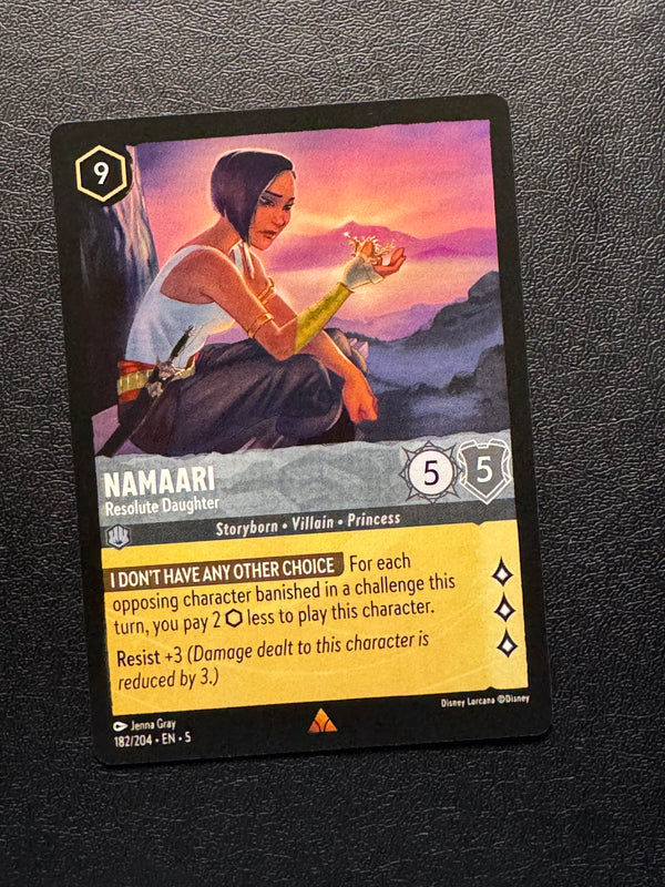 182 Namaari - Resolute Daughter Shimmering Skies Rare Near Mint