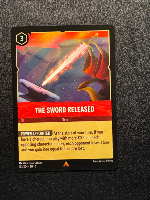 133 The Sword Released Shimmering Skies Rare Near Mint