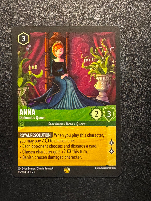 085 Anna - Diplomatic Queen Shimmering Skies Legendary Near Mint