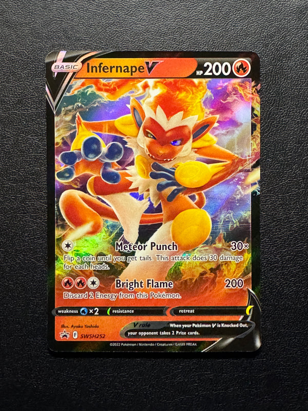 SWSH252 Infernape V SWSH Black Star Promos Promo NM