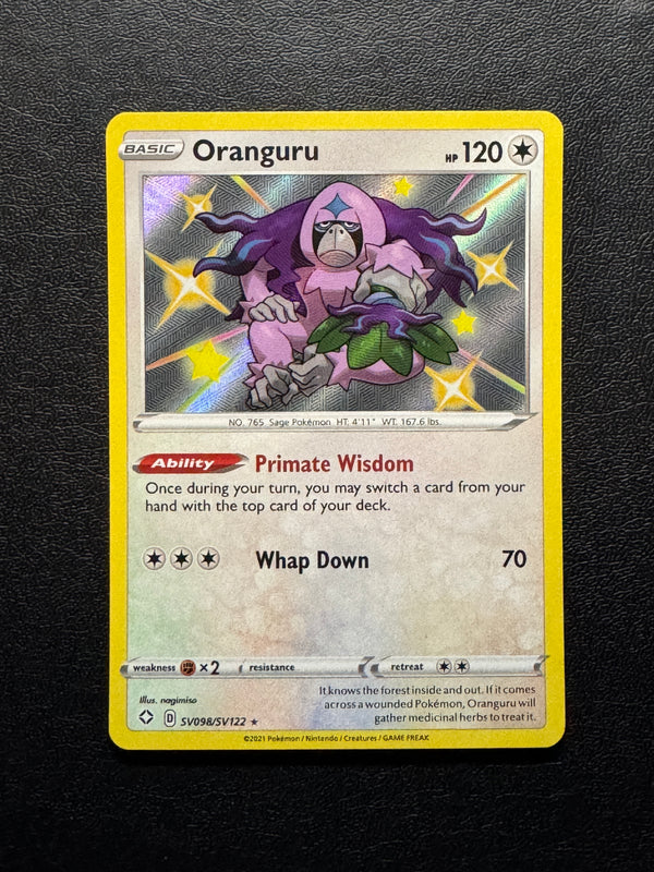 SV098 Oranguru Shining Fates Rare Shiny Near Mint
