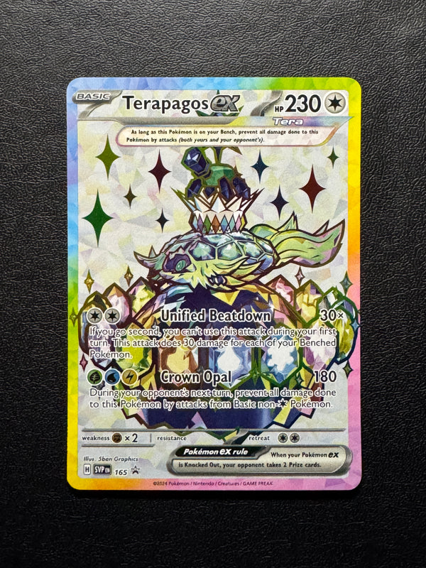 165 Terapagos ex SV Black Star Promos Promo Near Mint