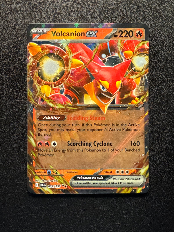 031 Volcanion ex Journey Together Double Rare Near Mint