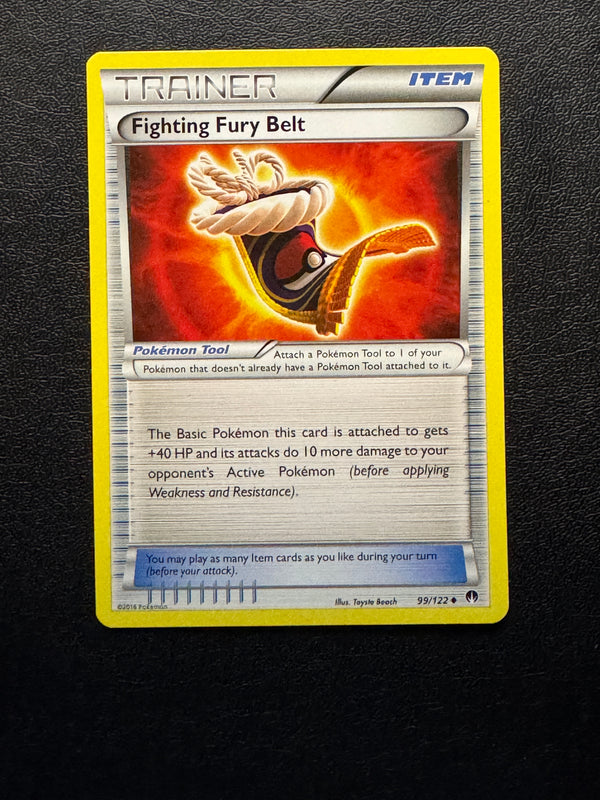 099 Fighting Fury Belt BREAKpoint Uncommon Near Mint