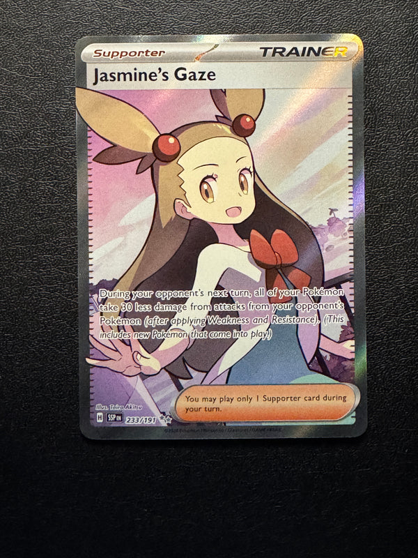 233 Jasmine's Gaze Surging Sparks Ultra Rare Near Mint