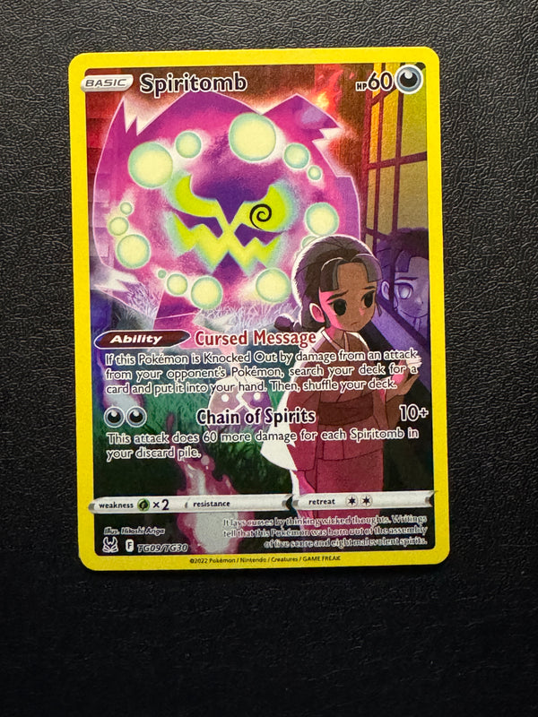 TG09 Spiritomb Lost Origin Rare Holo Near Mint