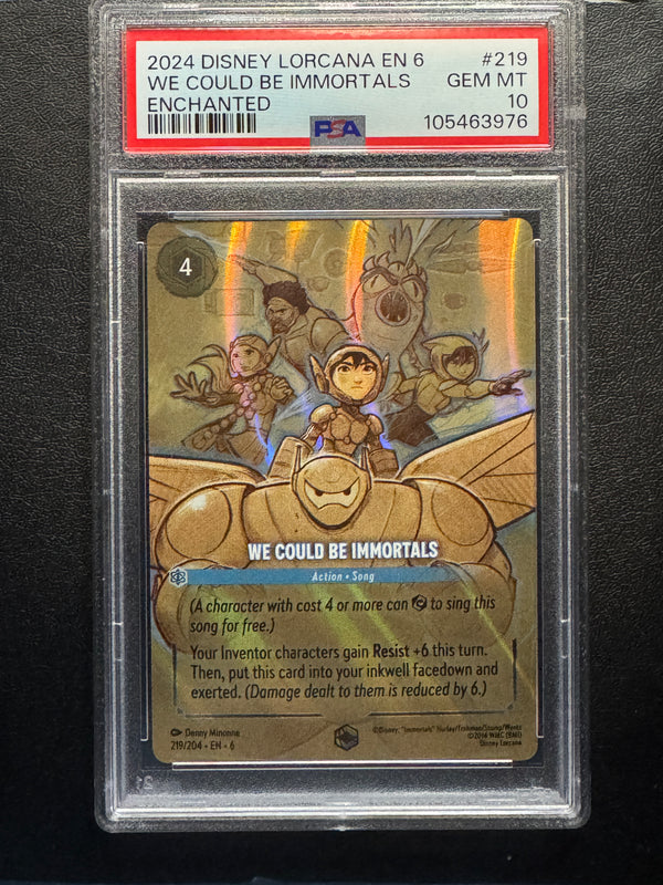219 We Could Be Immortals Azurite Sea Enchanted PSA 10