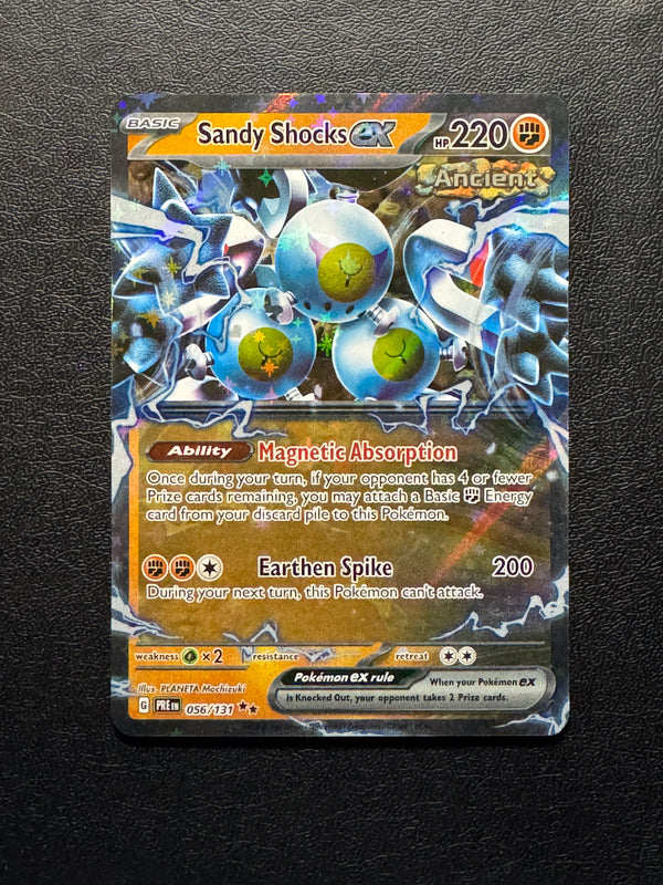 056 Sandy Shocks ex Prismatic Evolutions Double Rare Near Mint