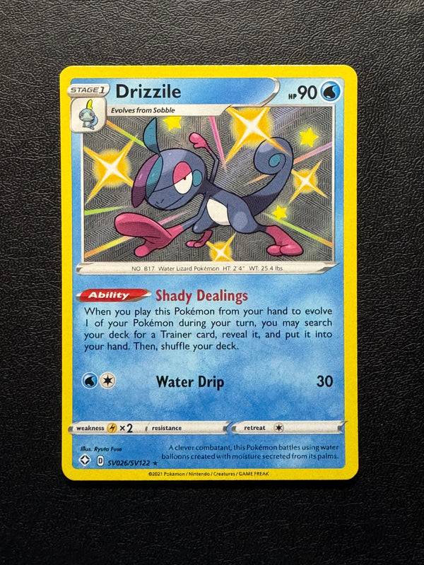 SV026 Drizzile Shining Fates Rare Shiny Near Mint