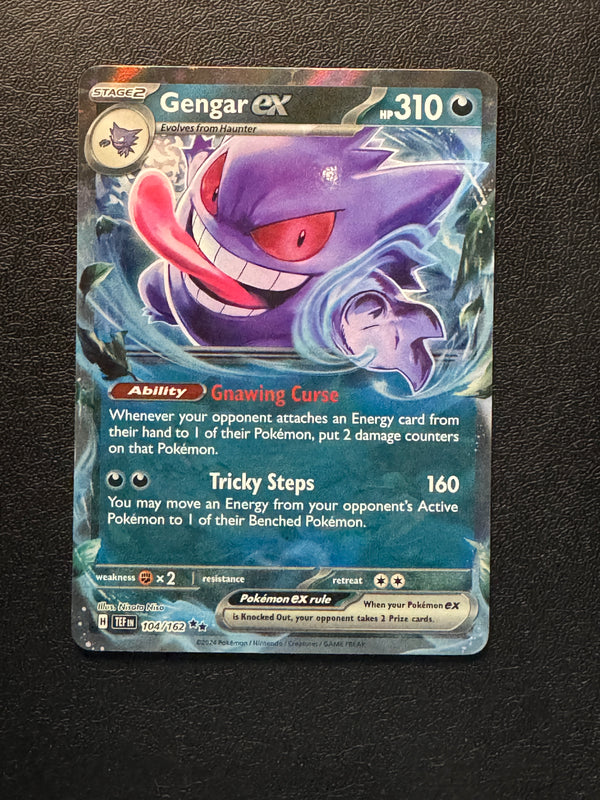 104 Gengar ex Temporal Forces Double Rare Near Mint