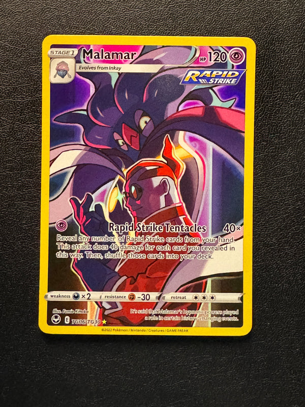 TG06 Malamar Silver Tempest Rare Holo Near Mint