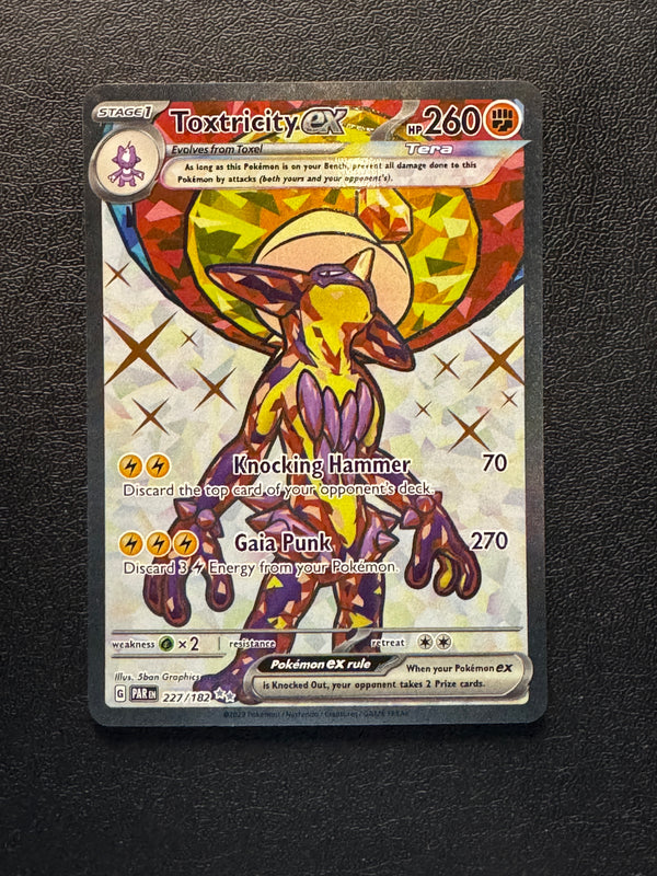 227 Toxtricity ex Paradox Rift Ultra Rare Near Mint