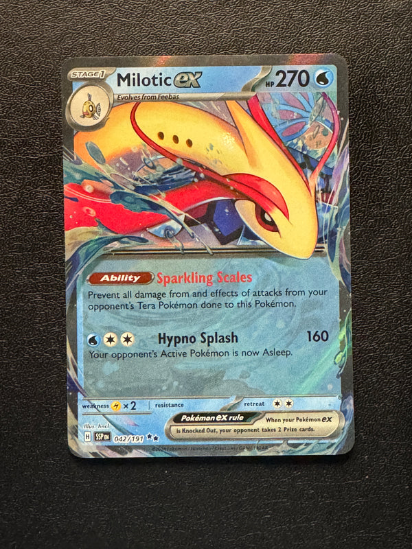 042 Milotic ex Surging Sparks Double Rare Near Mint
