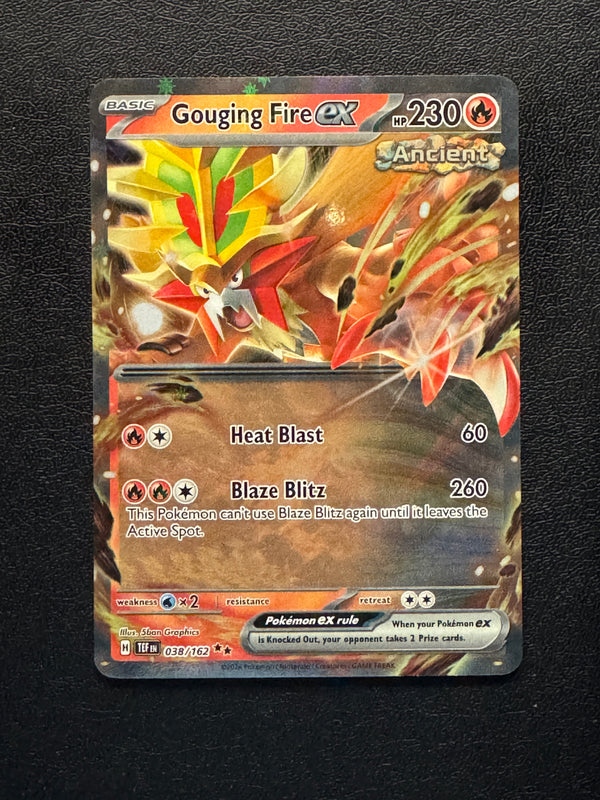 038 Gouging Fire ex Temporal Forces Double Rare NM